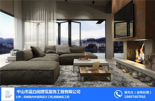 中山藍(lán)白間建筑裝飾 圖 港式建筑裝飾工程施工 港式建筑裝飾